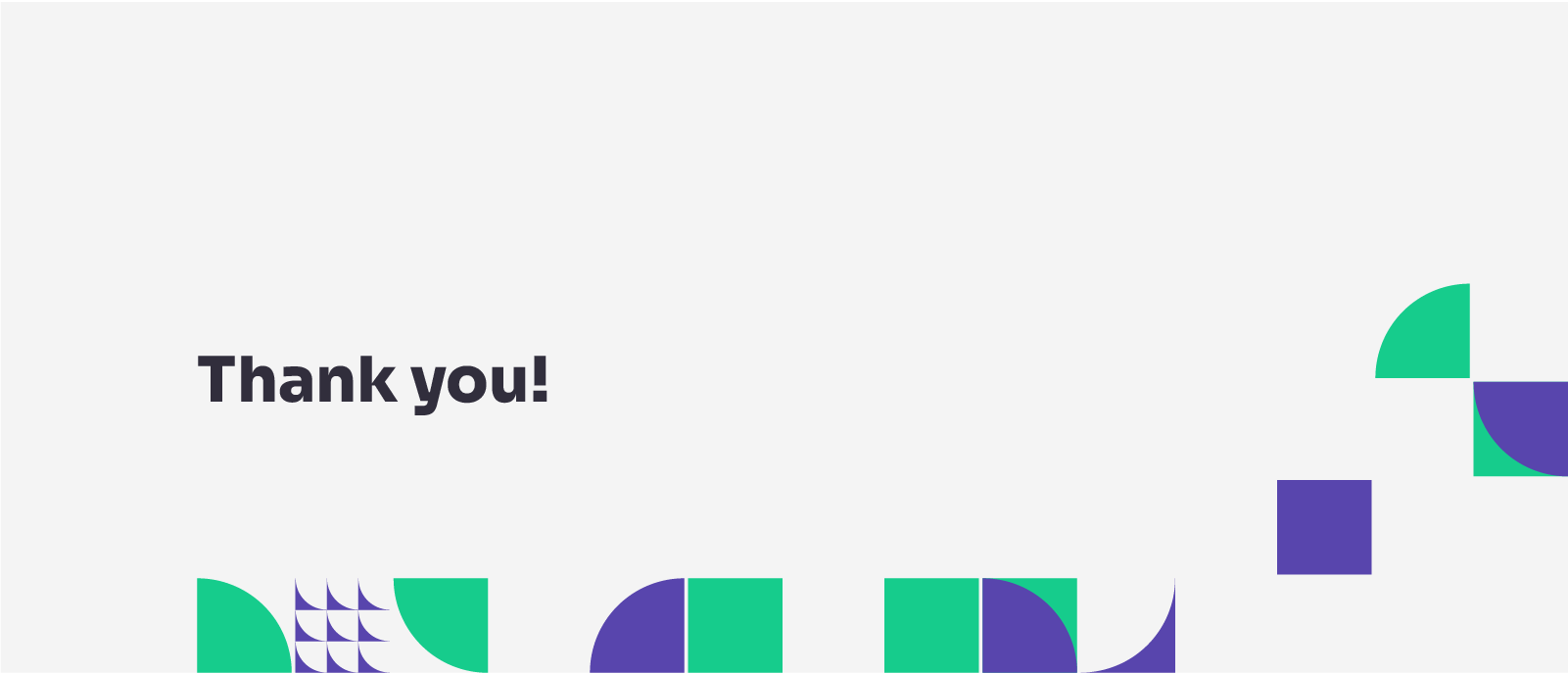 end of presentation and thank you image